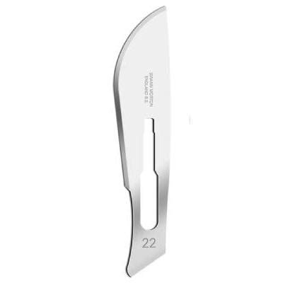 Stainless Steel Scalpel Blades - Size 22 (100) :: K2