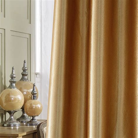 KoTing Gold Curtains for Living Room Gold Blackout Bedroom Drapes – Anady Top