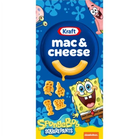 Kraft Mac & Cheese Macaroni and Cheese Dinner SpongeBob SquarePants, 5.5 oz - Pick ‘n Save