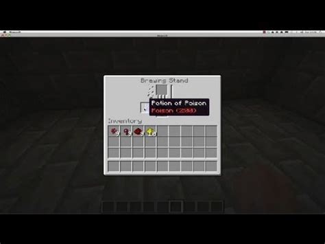 Splash Potions: How To Make Poison Potion In Minecraft