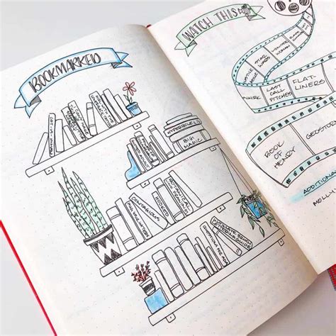 23 Creative Book and Reading trackers for your Bullet journal | My Inner Creative