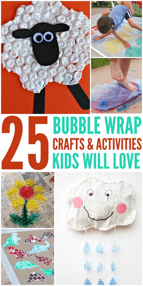 25 Bubble Wrap Crafts and Activities Kids Will Love – Moments With Mandi