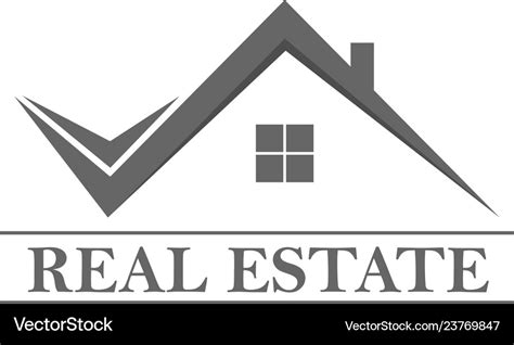 Home real estate logo Royalty Free Vector Image