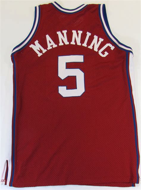 Lot Detail - 1989-90 Danny Manning Game Used L.A. Clippers Signed Jersey