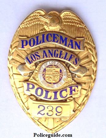 LAPD Badges