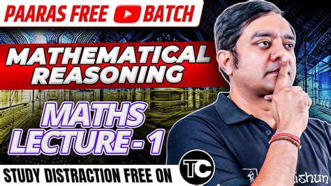 #1-Mathematical Reasoning-IIT-JEE-Mains-January-2019-Mathematics - YouTube