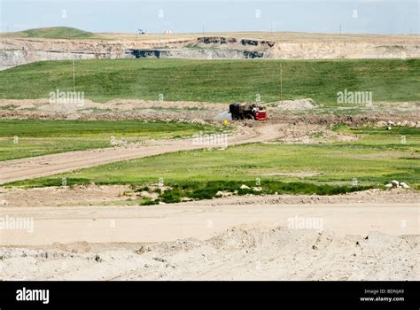 surface mine reclamation at Eagle Butte coal mine in Wyoming Stock Photo - Alamy