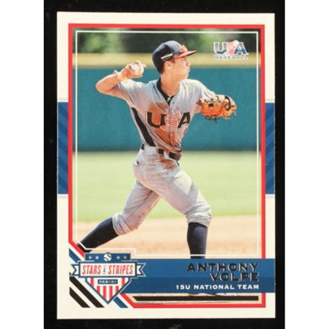 Anthony Volpe 2017 USA Baseball Stars and Stripes #66 RC | Pristine Auction