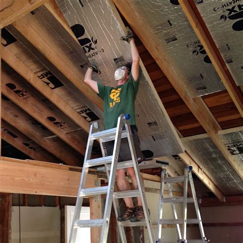 How We Turned Our House into a Giant Foam Box, Part II — Ceiling Insulation — Frugal Happy ...