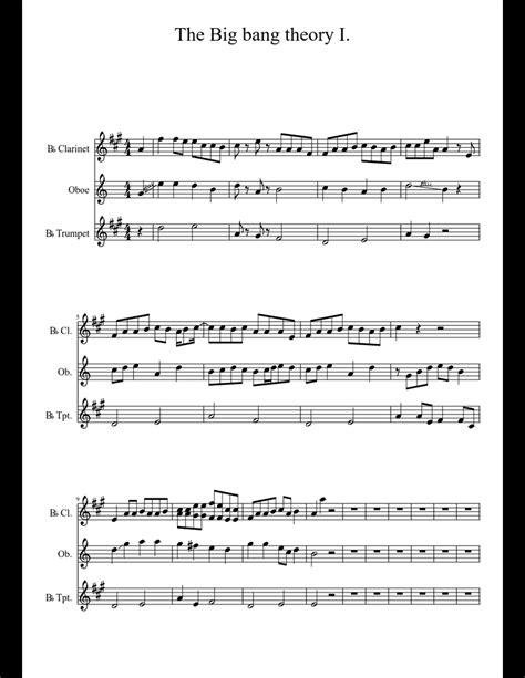 The Big Bang Theory sheet music download free in PDF or MIDI