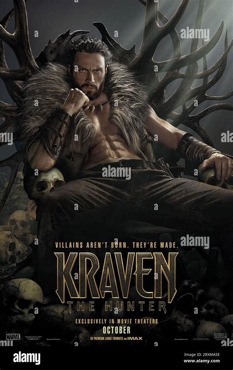 Kraven the hunter poster hi-res stock photography and images - Alamy