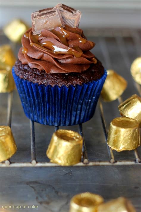 Rolo Cupcakes - Your Cup of Cake