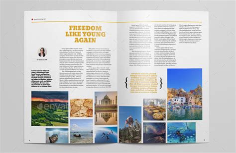 10 Creative Travel Magazine Templates for Tourism