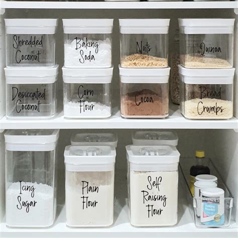 Featured Products | The Label Store | How to store flour, Pantry labels ...