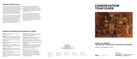 Museum Conservation Tour Guide on Behance