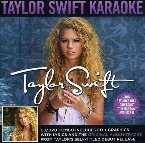Taylor Swift - Karaoke by Swift, Taylor (CD/DVD, 2-Disc Set, 2009) Self-Titled 843930001422 | eBay