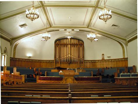 Historic LDS Architecture: Tenth Ward: Chapel Interior