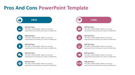 Pros And Cons PowerPoint Template | PPT Templates