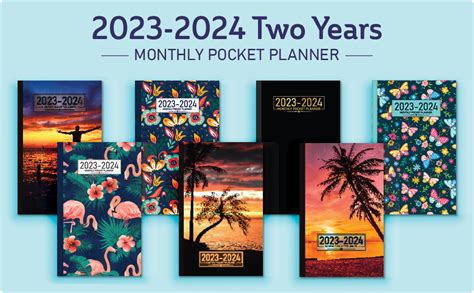 2023-2024 Monthly Pocket Planner: Small 2 Year Pocket Calendar 2023-2024 Monthly Planner | 2023 ...