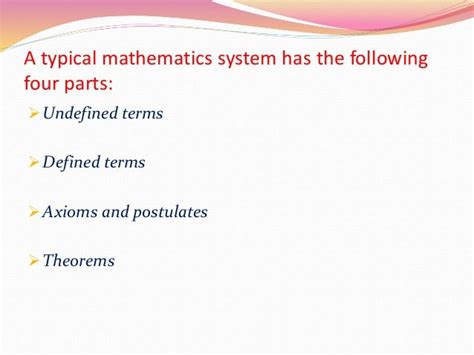 Mathematical system