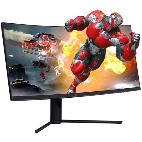 Deco Gear 34" 3440x1440 21:9 Ultrawide Curved Monitor, 144Hz, HDR10, 4 — Beach Camera