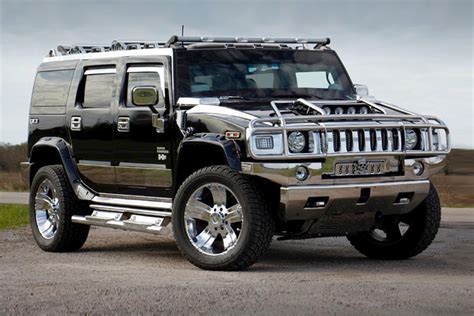 2003 HUMMER H2 CUSTOM SUT - Front 3/4 - 207653