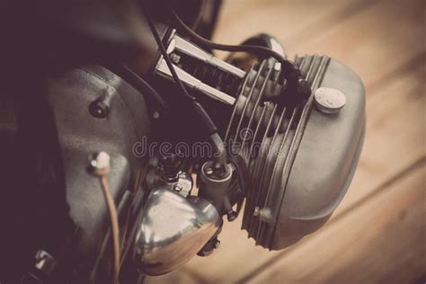 Vintage Motorcycle Boxer Engine Stock Photo - Image of boxermotor, metal: 152111888