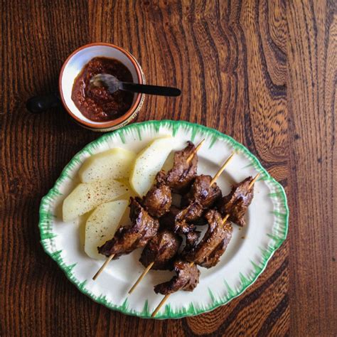 Anticuchos, Peruvian ox heart recipe - Hot and Chilli