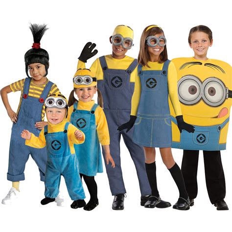 NEW Kids Official Despicable Me Minion Fancy Dress Up Costume Outfit Boys Girls | eBay