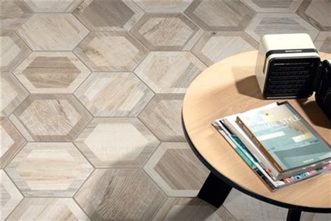 Mission Stone & Tile: Think Outside the Plank: Wood Look Hexagons