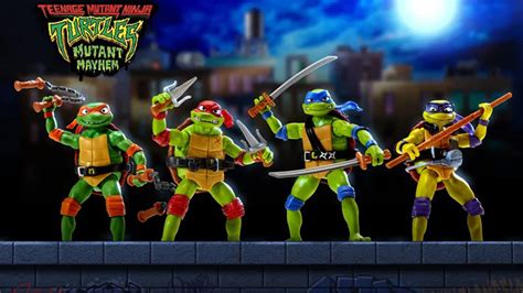 Playmates Toys muestra parte de su nueva línea de juguetes de "Tortugas ninja adolescentes: Caos ...