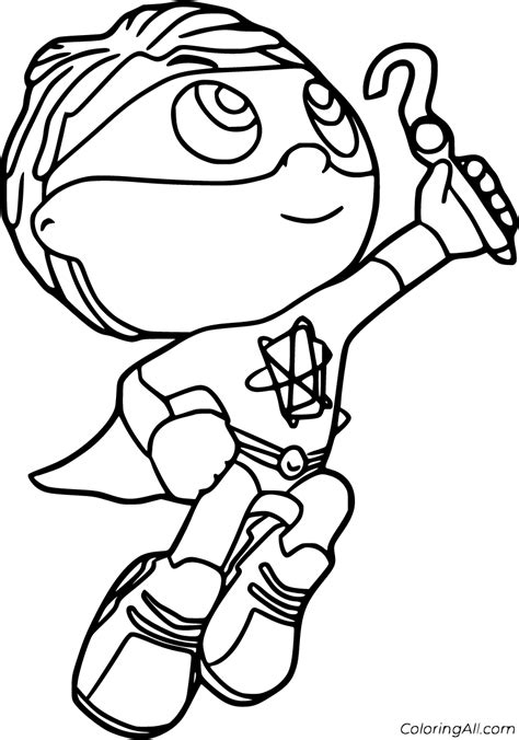 Super Why Coloring Pages - ColoringAll