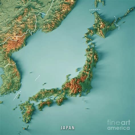 Topographic Map Of Japan Map Topographic Map Japan - Bank2home.com