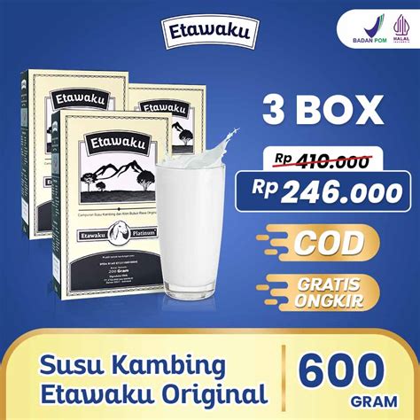 20 Manfaat Susu Kambing Etawa - Produkasli.co.id