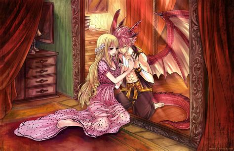 Fairy Tail Natsu X Lucy Kiss - 2761x1777 Wallpaper - teahub.io