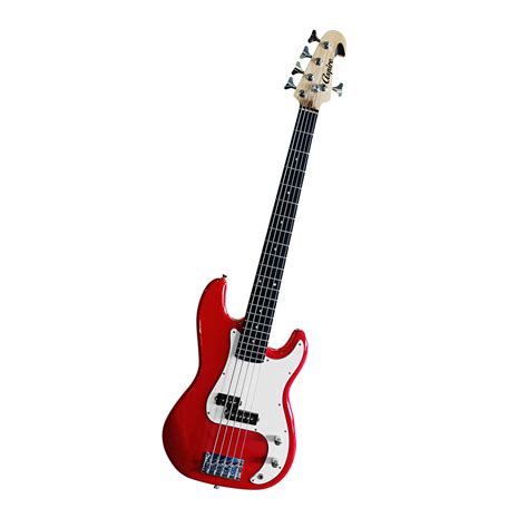 ASPIRE 5 STRING BASS GUITAR BO5-PB (RED) – D&D Music