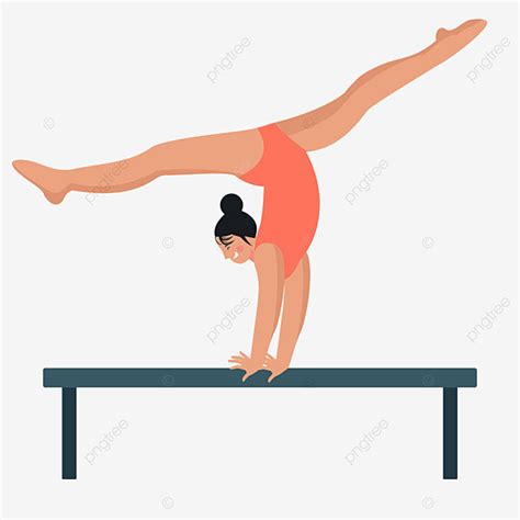 Gymnastics Beam Clipart - The Best Picture Of Beam