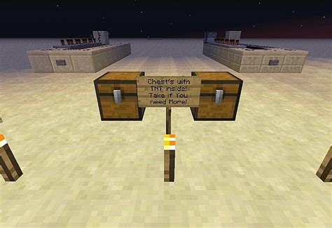 Minecraft Redston Contraptions (TNT Traps!) Minecraft Map