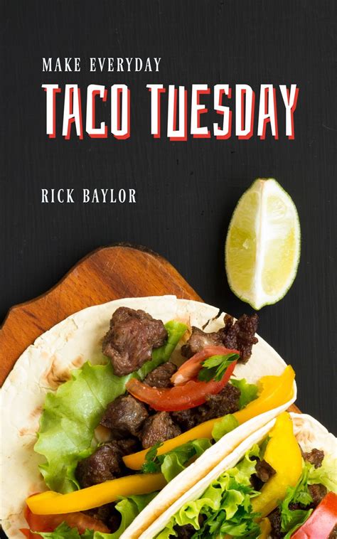 Taco Tuesday customizable flyer template | Shutterstock