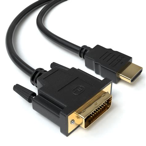 Αγορά Καλώδια & βύσματα | 1m HDMI auf DVI Highend Kabel FULL HD 1080p Meter PC zu Monitor Beamer ...