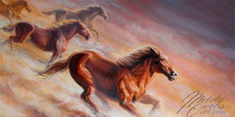 Mustang Horse Painting at PaintingValley.com | Explore collection of ...