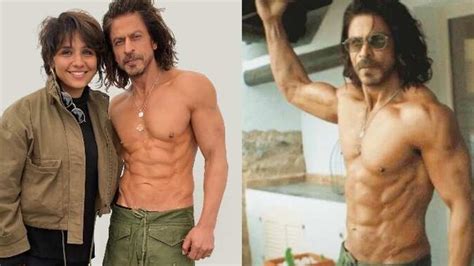 Shah Rukh Khan flaunts six-pack abs in unseen shirtless photo from ...