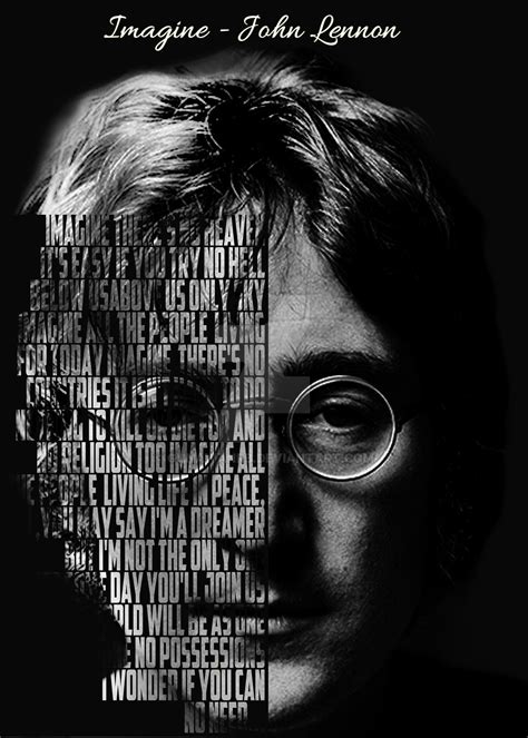 Imagine - John Lennon by GunawanRb on DeviantArt