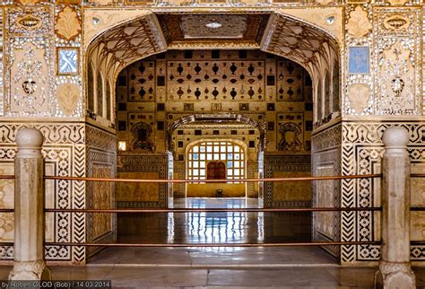 Jaipur - Amer Fort - Sheesh Mahal (The Mirror Palace in th… | Flickr