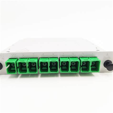 China OLT Passive Optical Splitter Gpon 1x8 FTTH Network Manufacturers ...