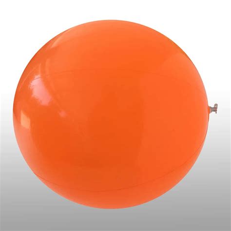 Beach Balls - 40cm Solid Orange - ballsforafrica.co.za