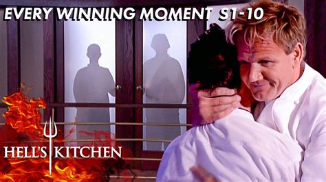 Every Winning Moment on Hell's Kitchen | Seasons 1-10 - YouTube