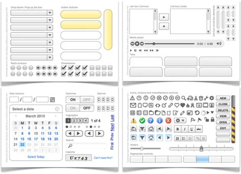 Paper prototyping helper kit