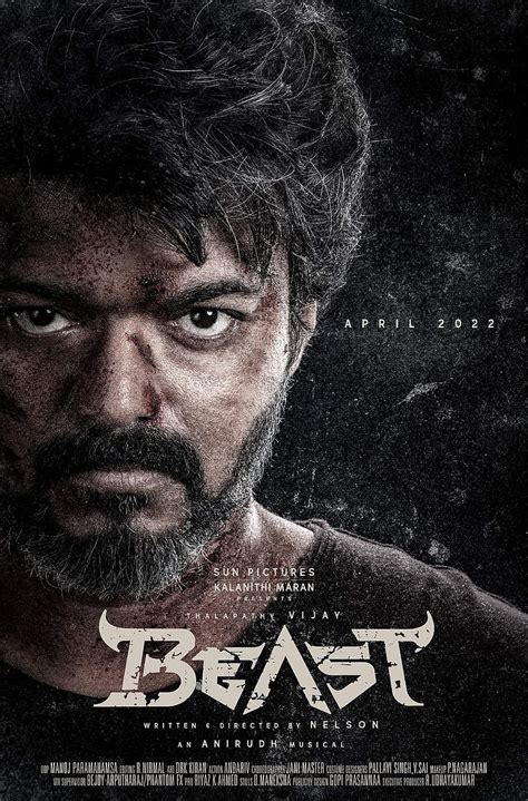 Vijay's Beast to hit screens in April 2022; new poster out- Cinema ...