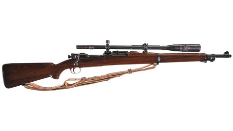 Desirable U.S. Springfield Model 1903A1 Bolt Action Sniper Rifle | Rock ...